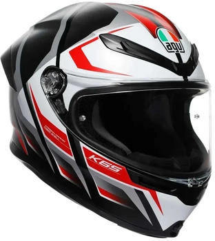 AGV K6 S Karve matt black/white/red