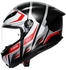 AGV K6 S Karve matt black/white/red
