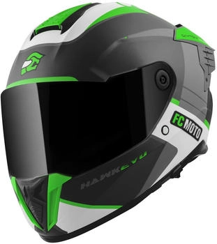 FC-Moto Hawk EVO-X schwarz/weiß/grün