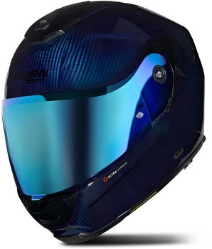 Nolan X-903 Ultra Carbon Liquido N-Com Blue