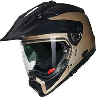 Nolan N7Y0007353162, Nolan N70-2 X 06 CLASSICO NOBILE Modularhelm, Schwarz/Khaki,