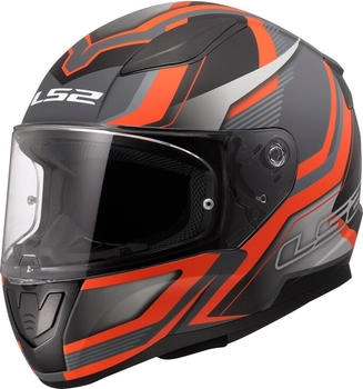 LS2 FF353 Rapid II Flitz grau/orange