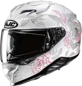 HJC F71 Eliz white/grey/pink