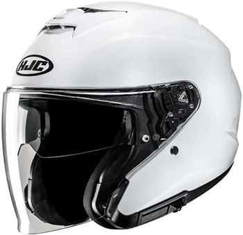 HJC i31 pearl white