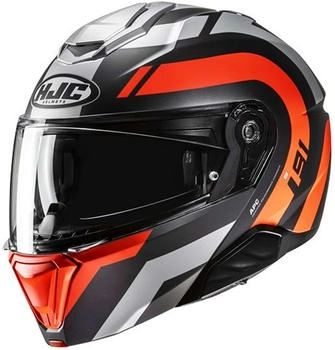 HJC I91 Arven MC6HSF matt grey/orange