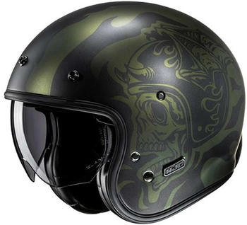 HJC V31 Flame MC4SF matt black/green