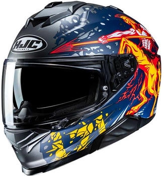 HJC I71 Taurus MC1SF matt blue/grey/yellow