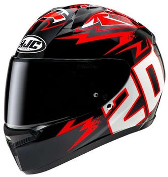 HJC C10 Diablo Mask black/red/white