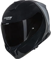 Nolan N880007303438, Nolan N80-8 Verniciatura Speciale N-Com Helm Schwarz Grau male