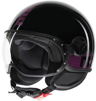 Momo Design Fgtr Classic Stripes matt schwarz/fucsia