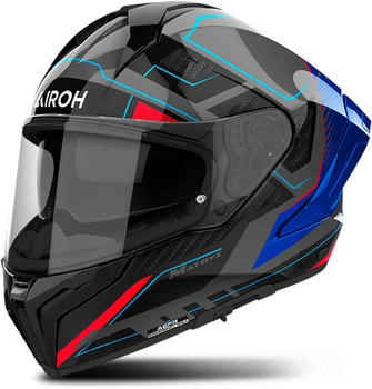 Airoh Matryx Rocket grey/blue/black