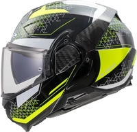 LS2 5691020543XL, LS2 FF910 Advant II Astral Helm Schwarz Gelb male