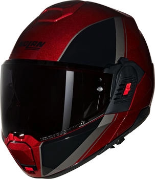 Nolan N120-1 Verniciatura Speciale Visceral rot/schwarz