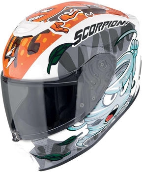 Scorpion EXO-JNR Air THE4ELEMENTS white/blue/orange
