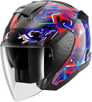 SHARK Skwal Jet Pranz black/blue/red