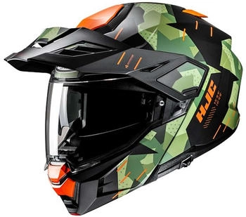 HJC i80 Roki MC47SF matt black/green/orange