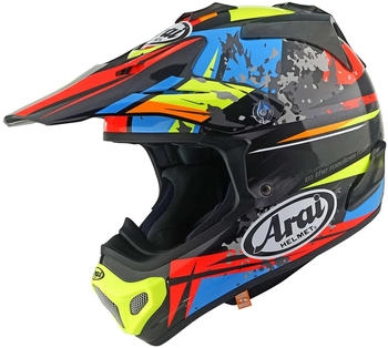 Arai MX-V Evo Track multicolored