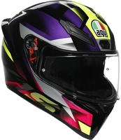 AGV 2118394017-065-M, AGV K1 S Fastlap S26, Integralhelm - Schwarz/Lila/Pink - M