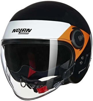 Nolan N21 Visor Onirico 345 black/white/orange