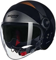 NOLAN HELMET N21 VISOR 06 TANGENTE 352 L, Black/Grey/Earth