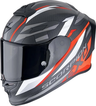 Scorpion Exo-R1 Evo Carbon Air Runner black matt/white/grey/red