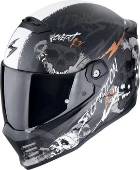 Scorpion Covert-FX Skullz black/grey/red