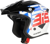 Acerbis 0026602.034.064, Acerbis Aria Graphic, Jethelm - Wei&szlig;/Blau/Rot - M