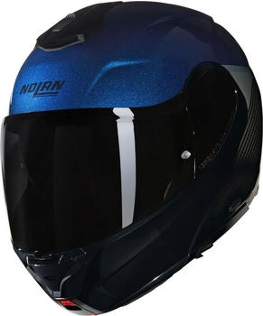 Nolan X-1005 Ultra Carbon Verniciatura Speciale N-Com schwarz/blau