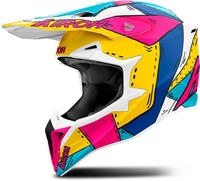 Airoh WRAP54-L, Airoh Wraaap Paint Crosshelm unisex Futter wei&szlig; matt, L