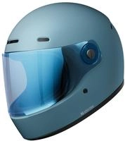 John Doe JH1008-M, John Doe JD/ONE Motorrad-Helm klassischer Integralhelm Frozen