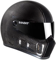 Bandit SSMBM, Bandit Super Street 2 Helm Schwarz Matt male
