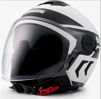 Blauer HT Demi Jet DJ-01 Graphic B weiß
