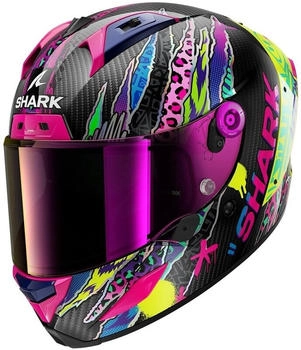 SHARK Aeron GP Fawn Carbon violet/yellow