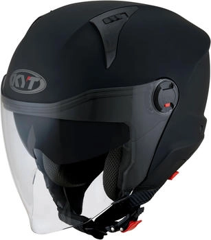 KYT Helmet D-City Plain schwarz