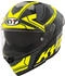 KYT Helmet R2R Octane gelb