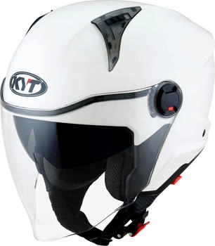 KYT Helmet D-City Plain weiss
