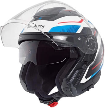 Schuberth J2 Sigma weiss/rot/blau