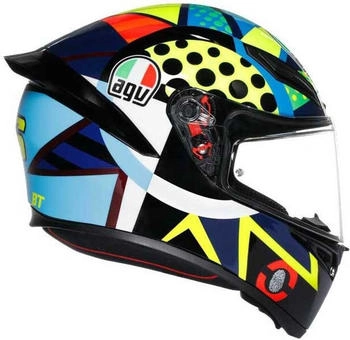 AGV K1 S Rossi Winter Test 2020 Full-Face Helmet blue size 53