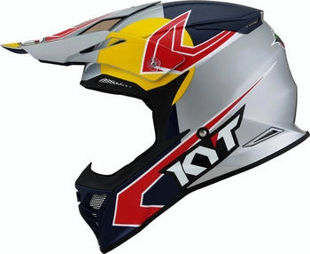 KYT Helmet Skyhawk Taddy Replica blau/silber