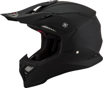 KYT Helmet Skyhawk Plain schwarz