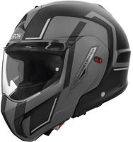 Airoh AI30010020-L, Airoh Mathisse II Genius Klapphelm Schwarz Grau male