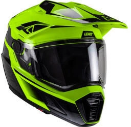 Leatt ADV 8.5 Helm mit Brille schwarz/gr&uuml;n