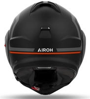 Airoh AI30010022-XS, Airoh Mathisse II Genius Klapphelm Schwarz Grau Orange male