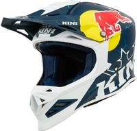 Kini K0629-006, Kini MXC1 Red Bull 1.0, Motocrosshelm - Dunkelblau/Wei&szlig;/Blau - XXL