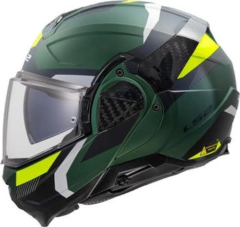 LS2 Ff910 Advant Ii Triple Matt olive/yellow