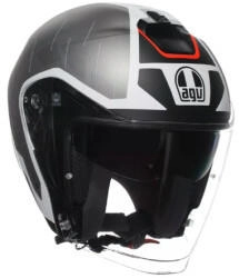 AGV Irides Trieste matt black/white/red