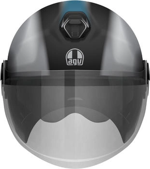 AGV Eteres Levanto black/silber/blue
