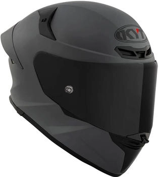 KYT Helmet TT-Revo Plain Matt GRL grey