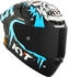 KYT Helmet TT-Revo Masia Replica Winter Test matt white/light blue