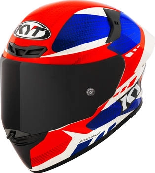 KYT Helmet TT-Revo Gear blue/red
